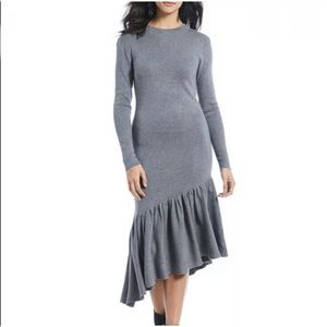 NWT Gianni Bini Rosalee Knit Asymmetrical Dress